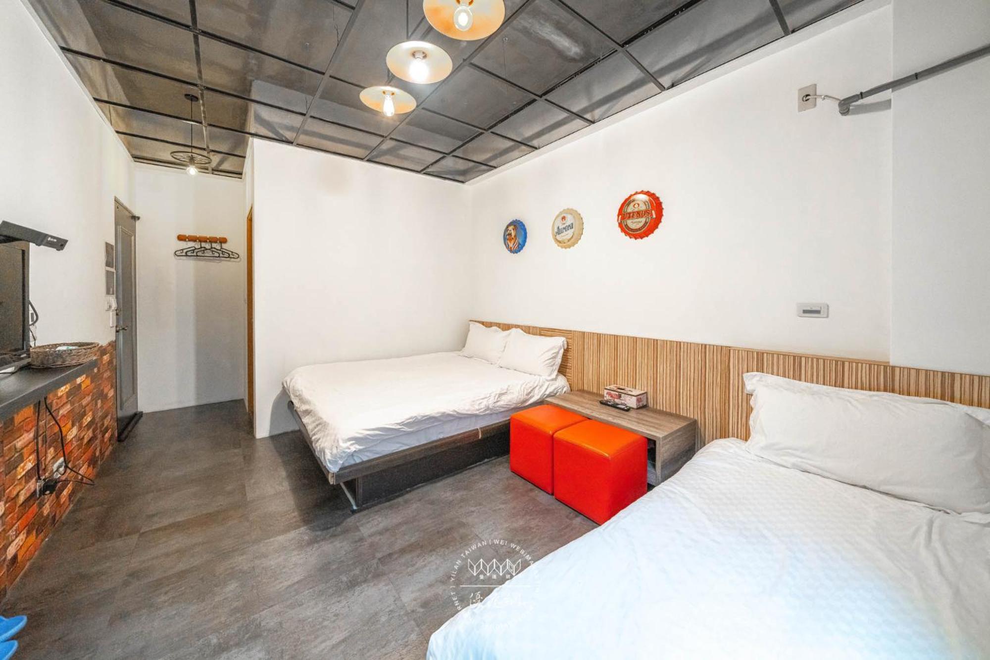 羅東夜市 工業loft旅宿 Loft House Luodong Dış mekan fotoğraf